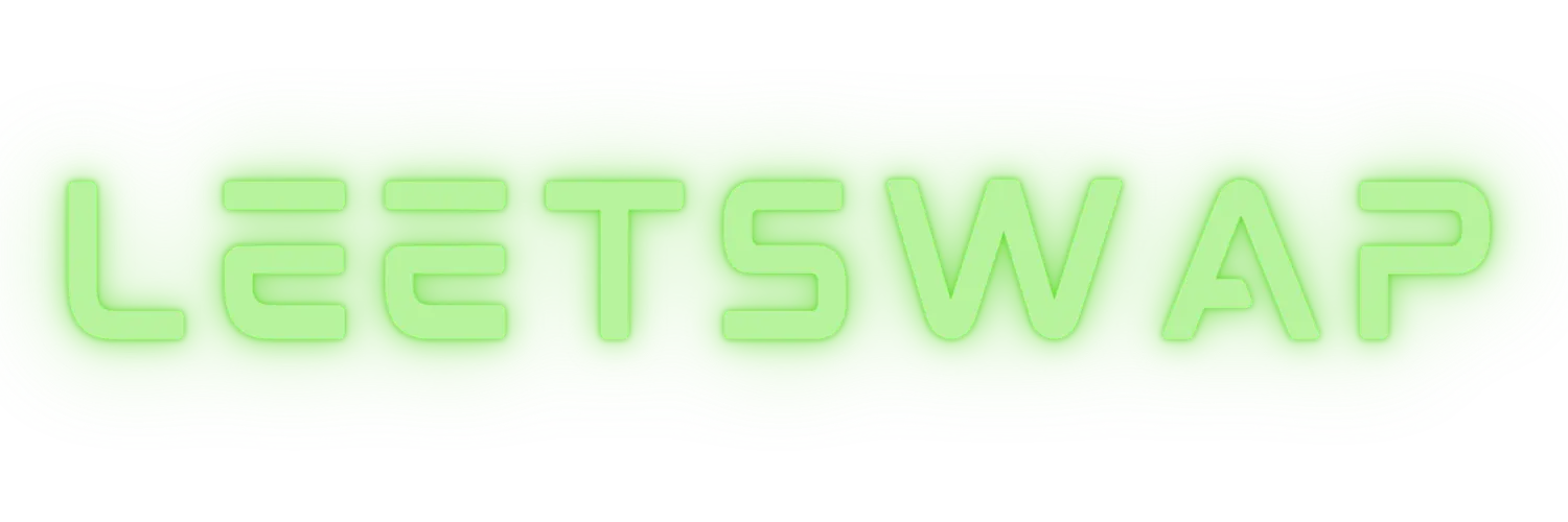 LeetSwap Text Logo